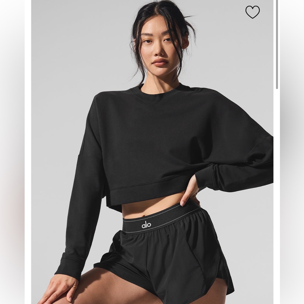 BNWT Cropped Sway Crewneck Pullover